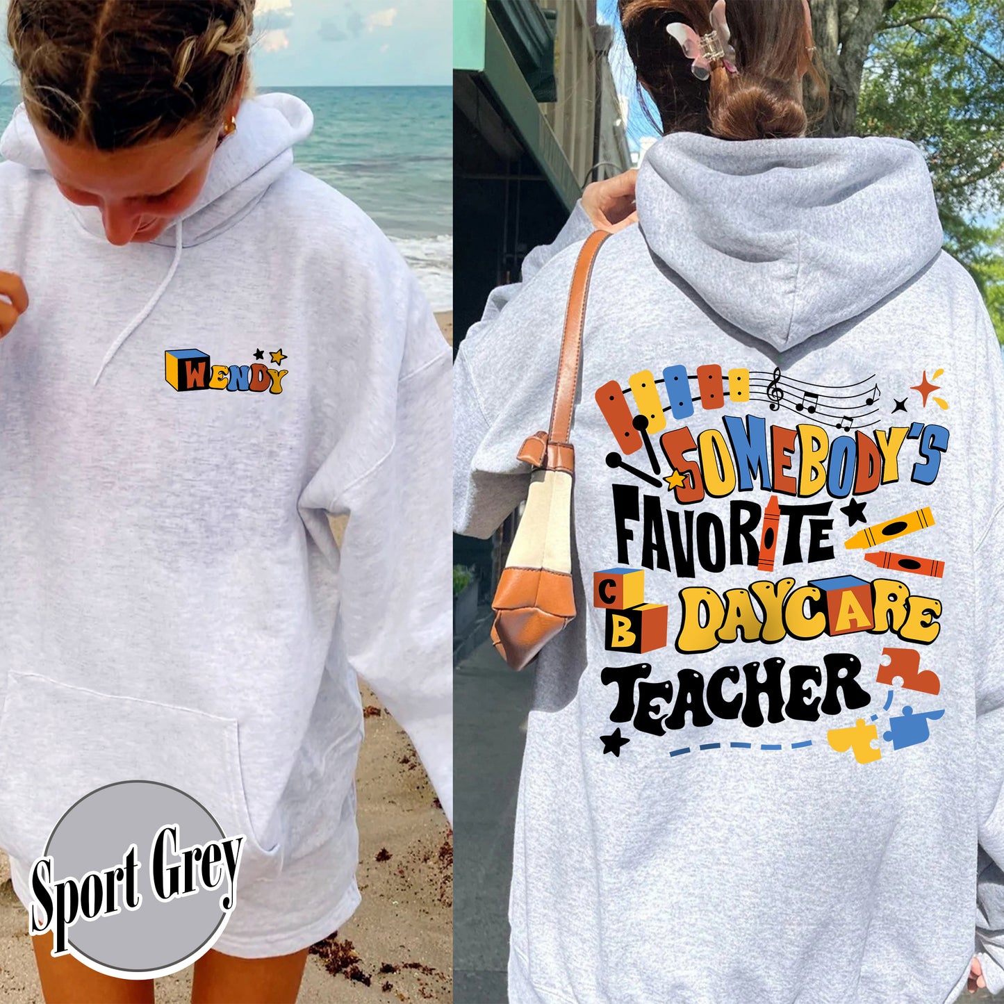 Custom Teacher Hoodie, Somone’s Favorite Daycare Teacher Hoodie, Daycare Provider Hoodie