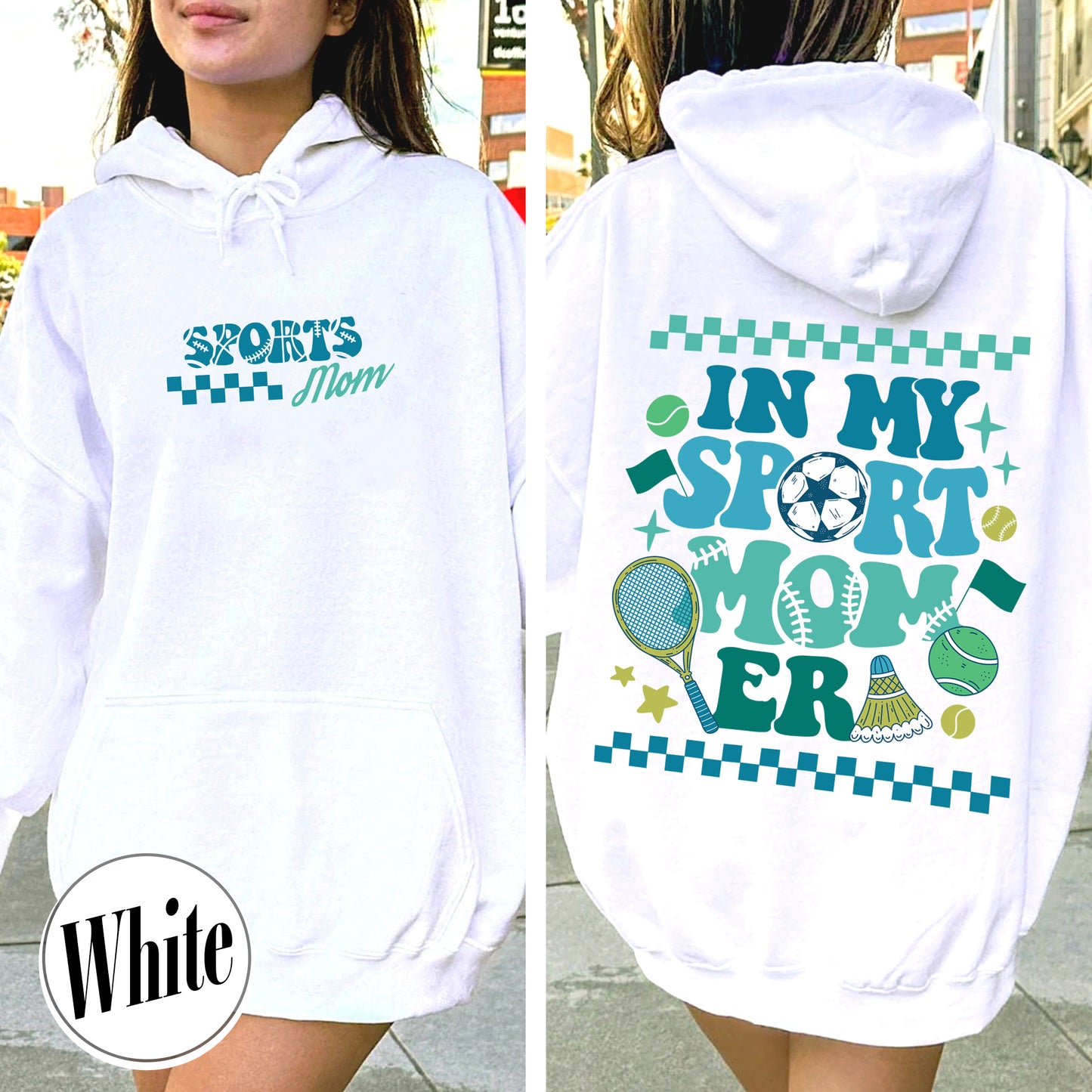 Sport Mom Hoodie,Sport Mom Era Hoodie, In My Sports Mom Era Hoodie