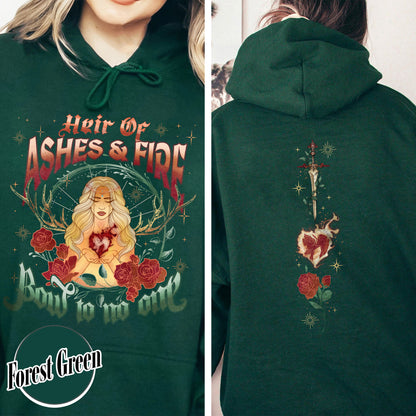 Bookish Hoodie,Aelin Galathynius Hoodie,Fireheart Hoodie, TOG Merch Fireheart