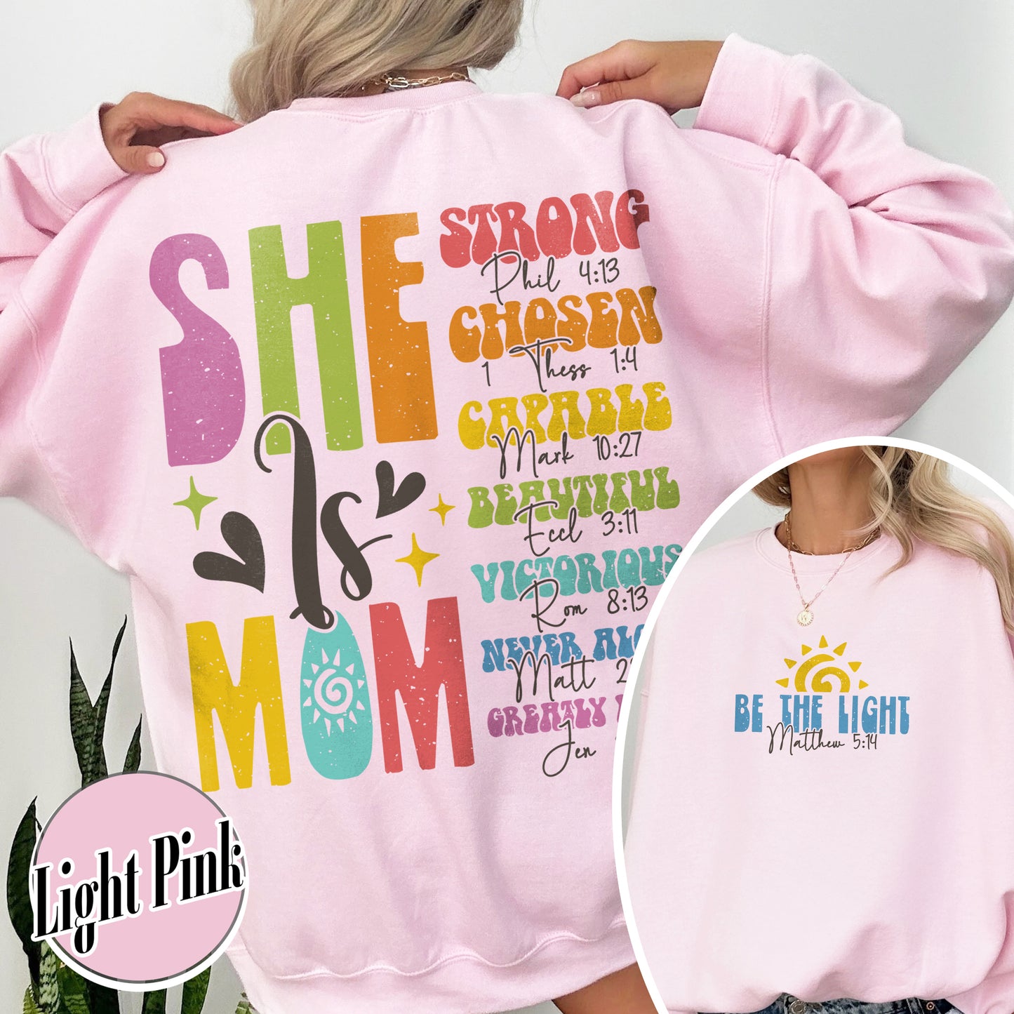 She Is Mom Christian Sweatshirt, Bible Verses Sweatshirt, Empowered Women Sweatshirt, Christian Mom Sweatshirt, She Is Mom Sweatshirt, She Is Strong Mom Sweatshirt, Mom Sweatshirt