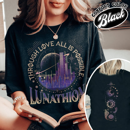 Lunathion Crescent City Comfort Colors Shirt, Lunathion Crescent City, Lunathion Shirt, Light It Up T Shirt, Crescent City Merch, Book Lover Crescent City Gift