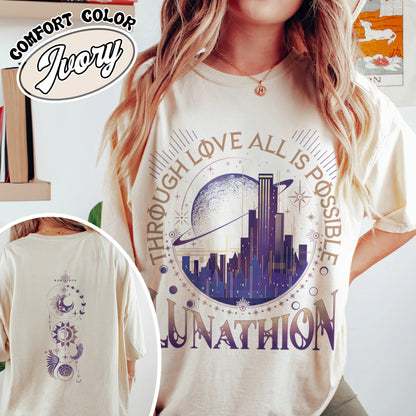 Lunathion Crescent City Comfort Colors Shirt, Lunathion Crescent City, Lunathion Shirt, Light It Up T Shirt, Crescent City Merch, Book Lover Crescent City Gift