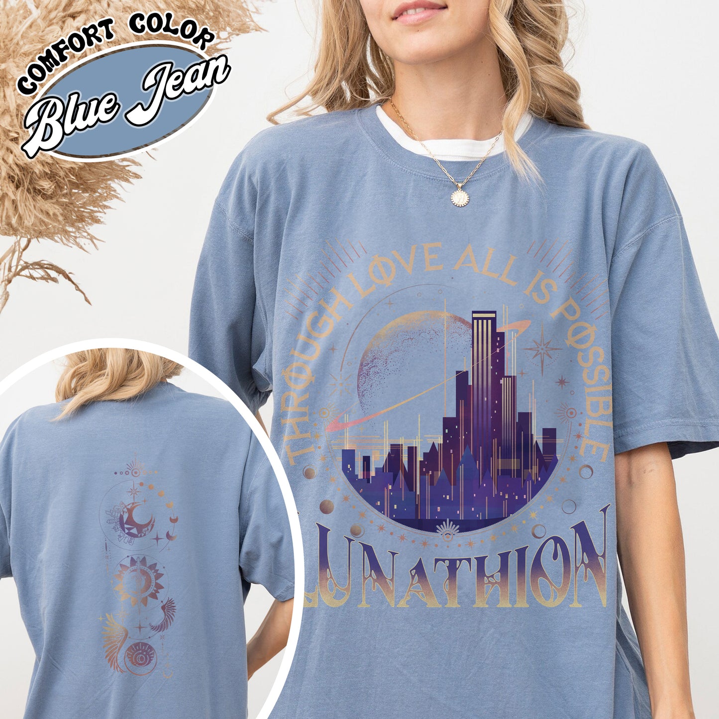 Lunathion Crescent City Comfort Colors Shirt, Lunathion Crescent City, Lunathion Shirt, Light It Up T Shirt, Crescent City Merch, Book Lover Crescent City Gift