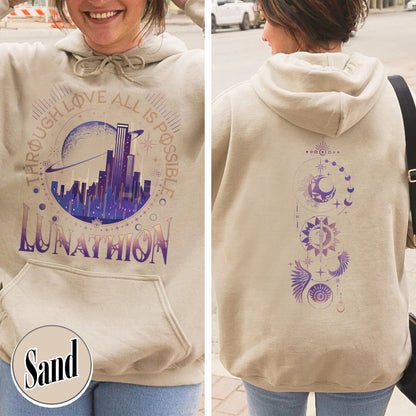 Lunathion Crescent City Hoodie, Lunathion Crescent City, Lunathion Hoodie, Light It Up Hoodie, Crescent City Merch, Book Lover Crescent City Gift