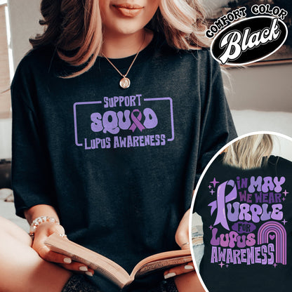 In May We Wear Purple for Lupus Awareness Comfort Colors Shirt, Lupus Awareness Month, Lupus Awareness Shirt, We Wear Purple Lupus Awareness Shirt, Lupus Shirt