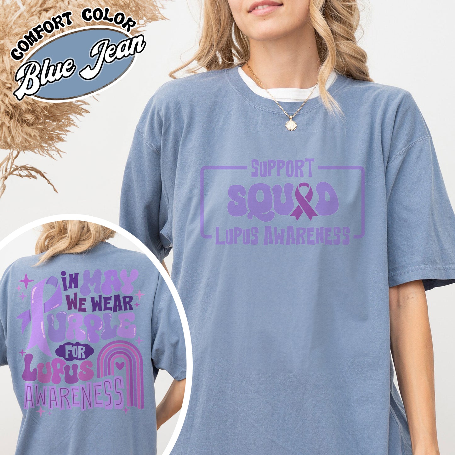 In May We Wear Purple for Lupus Awareness Comfort Colors Shirt, Lupus Awareness Month, Lupus Awareness Shirt, We Wear Purple Lupus Awareness Shirt, Lupus Shirt