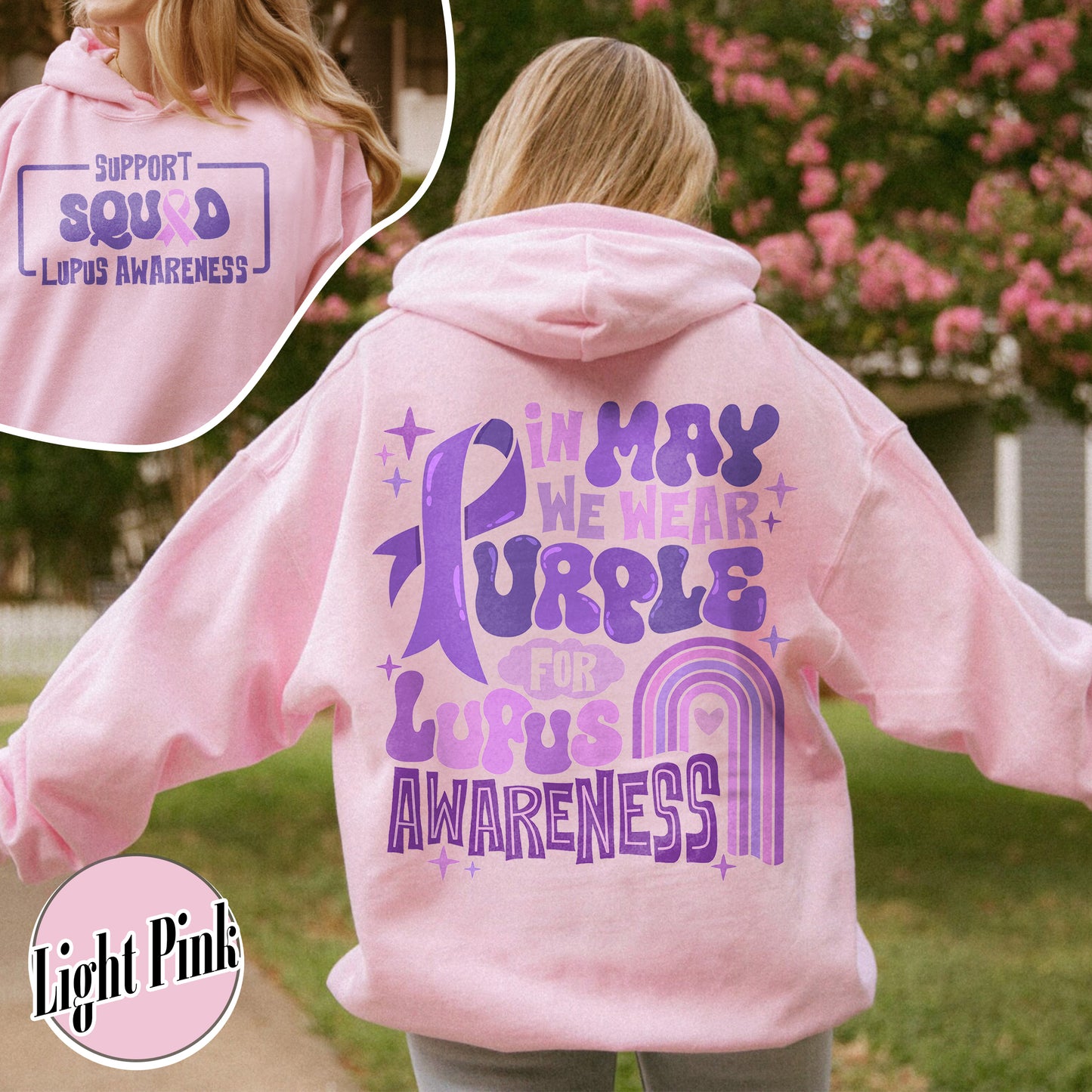 In May We Wear Purple for Lupus Awareness, Lupus Awareness Month, Lupus Awareness Hoodie, We Wear Purple Lupus Awareness Hoodie, Lupus Hoodie