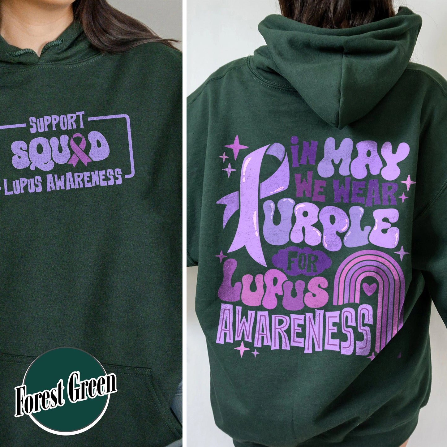 In May We Wear Purple for Lupus Awareness, Lupus Awareness Month, Lupus Awareness Hoodie, We Wear Purple Lupus Awareness Hoodie, Lupus Hoodie