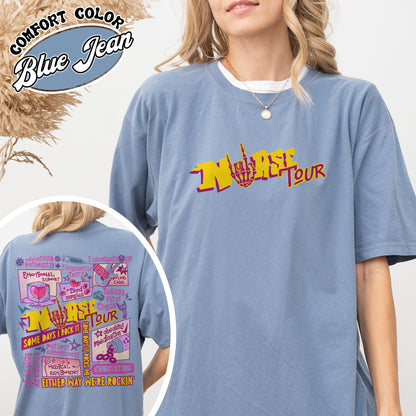 Retro Nurse Tour Comfort Colors Shirt, Nurse Tour Shirt, Nursing School Shirt, Nursing School Gift, Nursing T- Shirt, Trendy Nurse Life, Some Days I Rock It