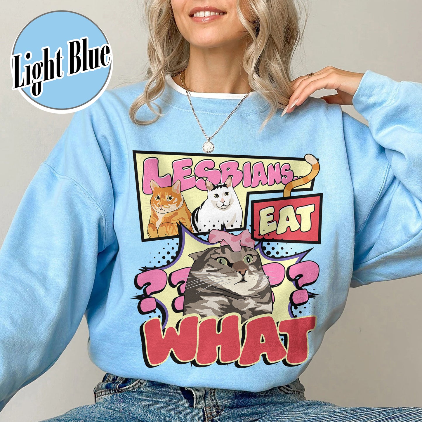 Lesbian Eat What Sweatshirt, Busy Thinking v, Lesbian Sweatshirt, Pride Month Sweatshirt, Live Laugh Lesbian, Lesbian Gifts for Sister, Lesbian Pride Sweatshirt