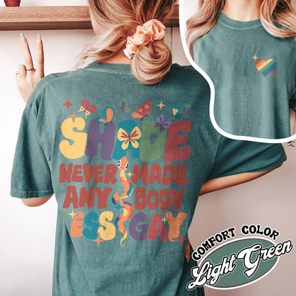 Shade Never Made Anybody Less Gay Comfort Color Shirt, Gay Pride Shirt, Pride Month Shirt, You Need To Calm Down T Shirt, LGBT Pride Shirt, Equality Shirt