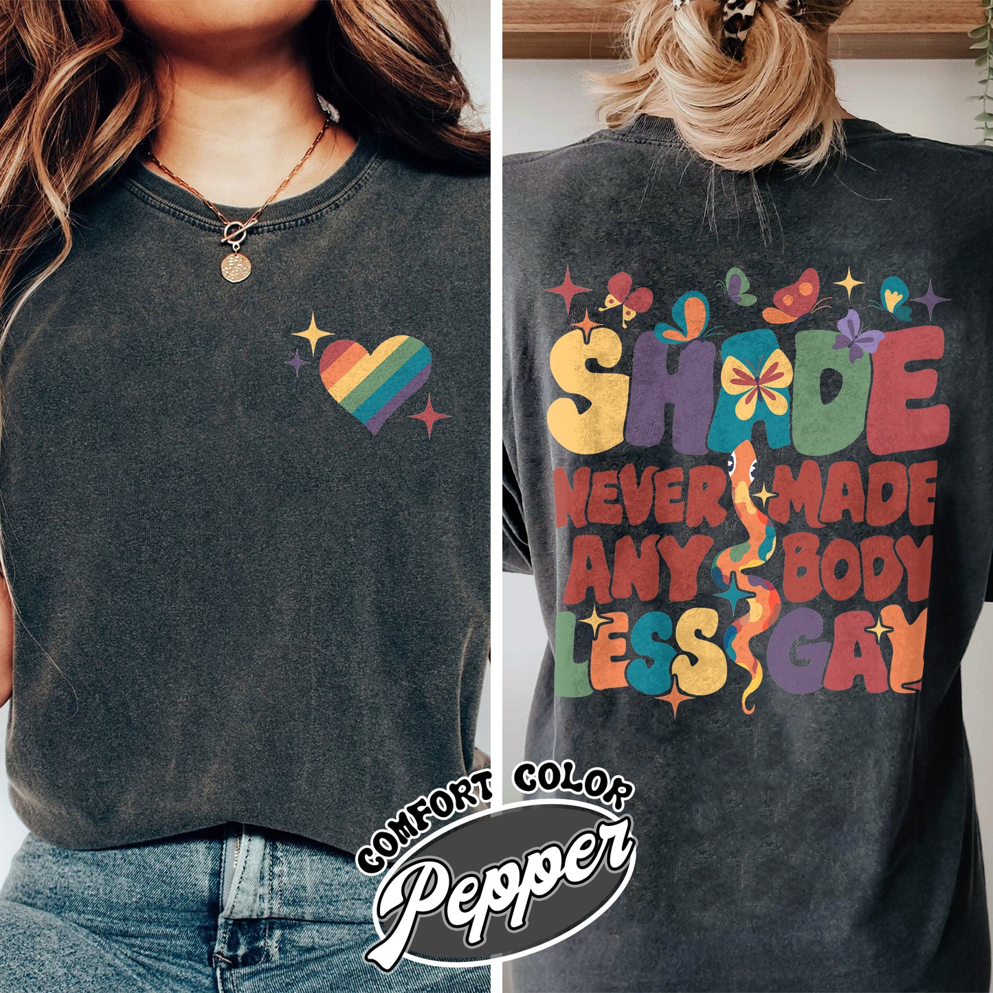 Shade Never Made Anybody Less Gay Comfort Color Shirt, Gay Pride Shirt, Pride Month Shirt, You Need To Calm Down T Shirt, LGBT Pride Shirt, Equality Shirt