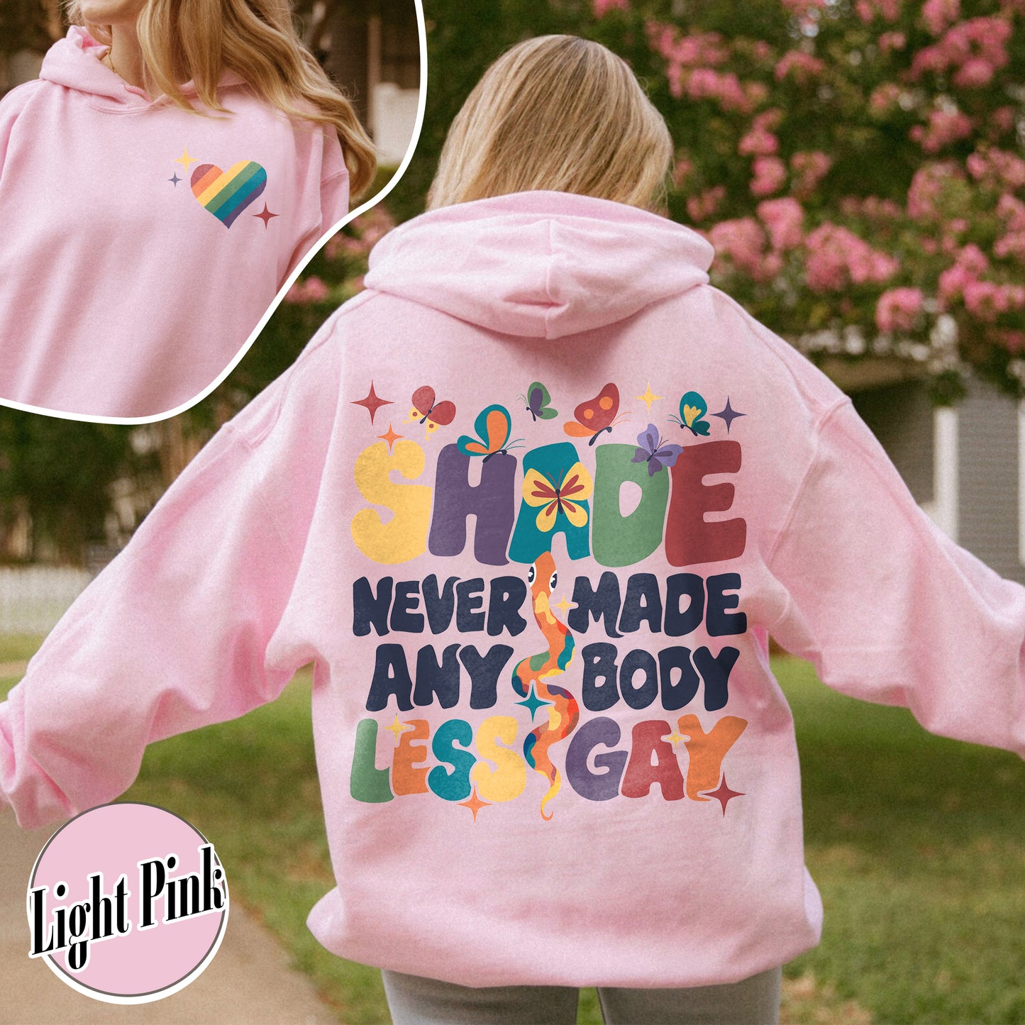 Shade Never Made Anybody Less Gay Hoodie, Gay Pride Hoodie, Pride Month Hoodie, You Need To Calm Down Hoodie, LGBT Pride Hoodie, Equality Hoodie