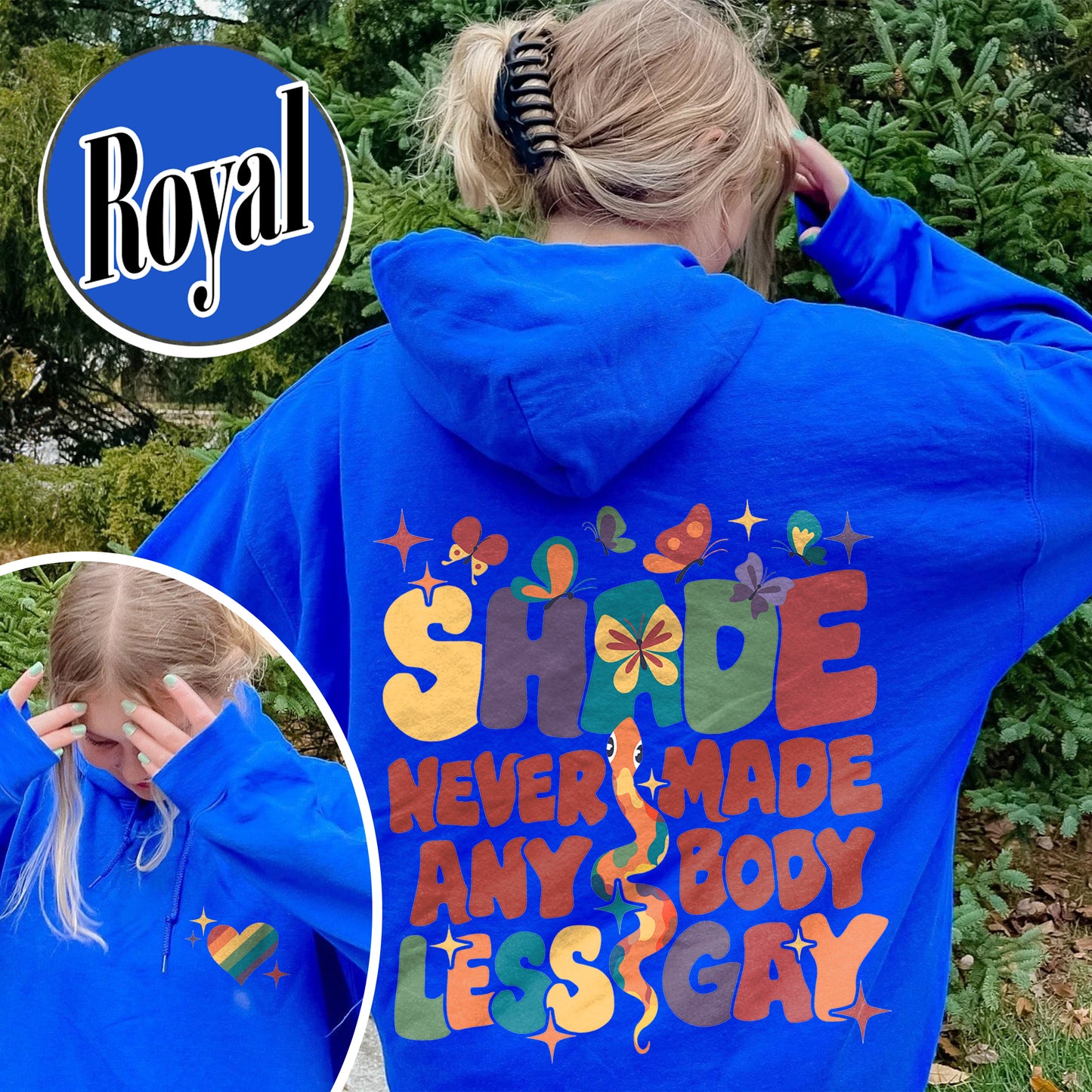 Shade Never Made Anybody Less Gay Hoodie, Gay Pride Hoodie, Pride Month Hoodie, You Need To Calm Down Hoodie, LGBT Pride Hoodie, Equality Hoodie