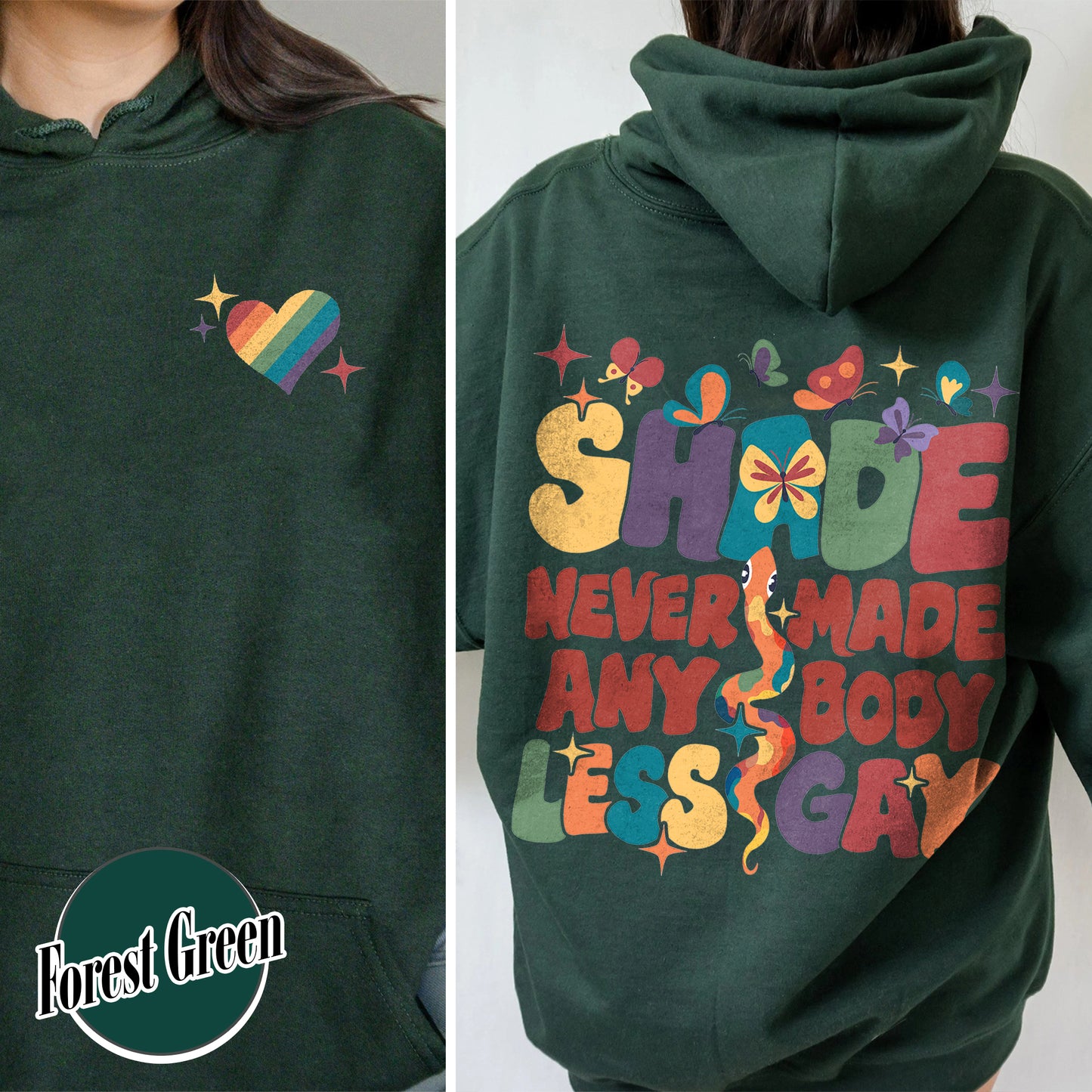 Shade Never Made Anybody Less Gay Hoodie, Gay Pride Hoodie, Pride Month Hoodie, You Need To Calm Down Hoodie, LGBT Pride Hoodie, Equality Hoodie