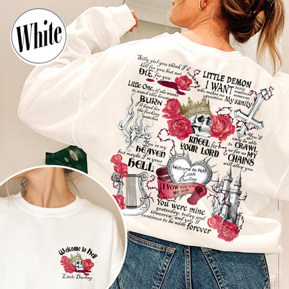 House of Lords Comfort Colors Sweatshirt, the Ritual Shantel Tessier Book, the Ritual Book, the Ritual Sweatshirt, Dark Romance Book Club