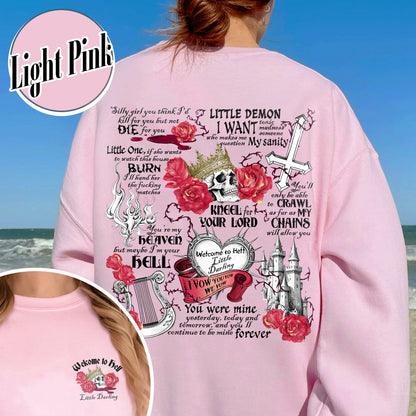 House of Lords Comfort Colors Sweatshirt, the Ritual Shantel Tessier Book, the Ritual Book, the Ritual Sweatshirt, Dark Romance Book Club