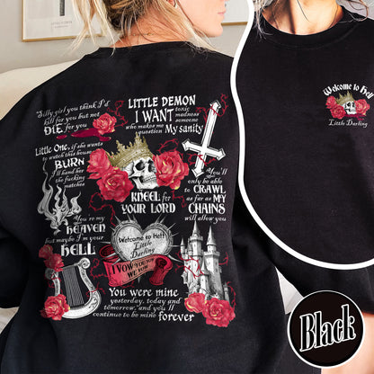 House of Lords Comfort Colors Sweatshirt, the Ritual Shantel Tessier Book, the Ritual Book, the Ritual Sweatshirt, Dark Romance Book Club