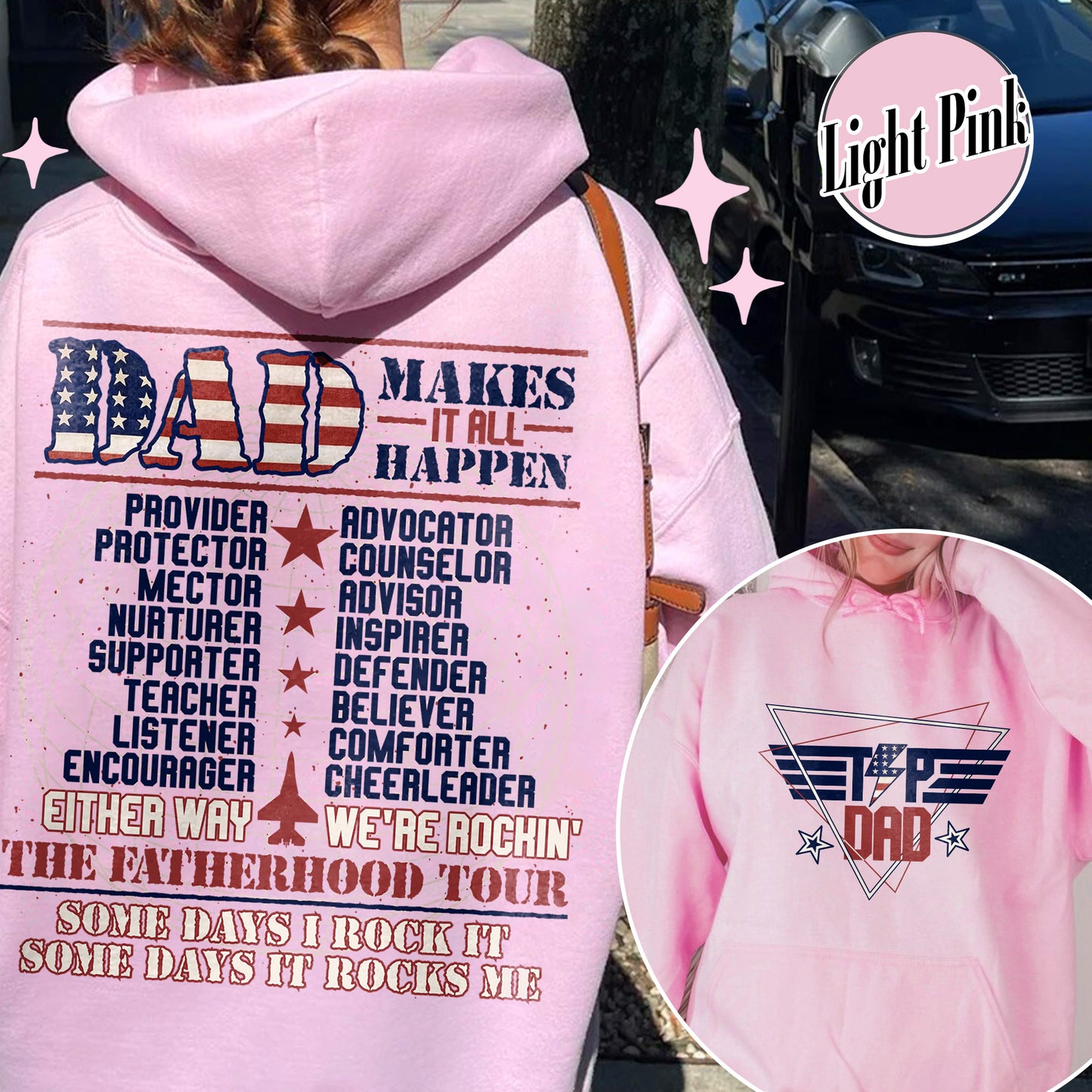 Top Dad Hoodie, Father's Day Hoodie, Funny Father Hoodie, New Dad Hoodie, Best Dad, Number One Dad Hoodie, Custom Top Dad Hoodie