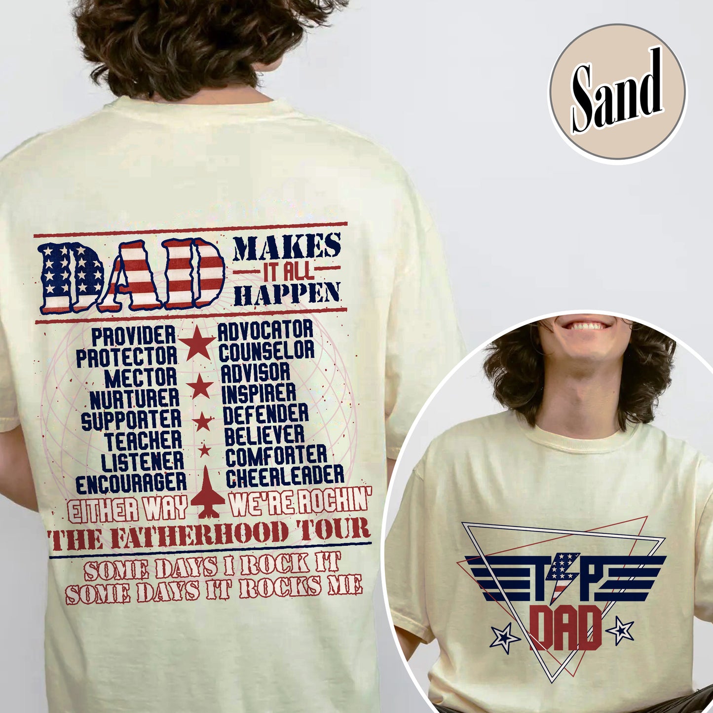 Top Dad Sweatshirt, Father's Day Sweatshirt, Funny Father Sweatshirt, New Dad Sweatshirt, Best Dad, Number One Dad Sweatshirt, Custom Top Dad Sweatshirt