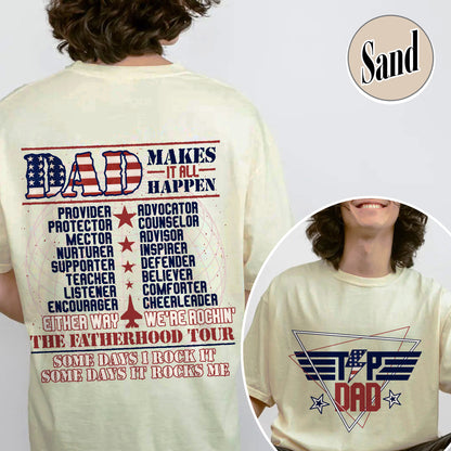 Top Dad Sweatshirt, Father's Day Sweatshirt, Funny Father Sweatshirt, New Dad Sweatshirt, Best Dad, Number One Dad Sweatshirt, Custom Top Dad Sweatshirt