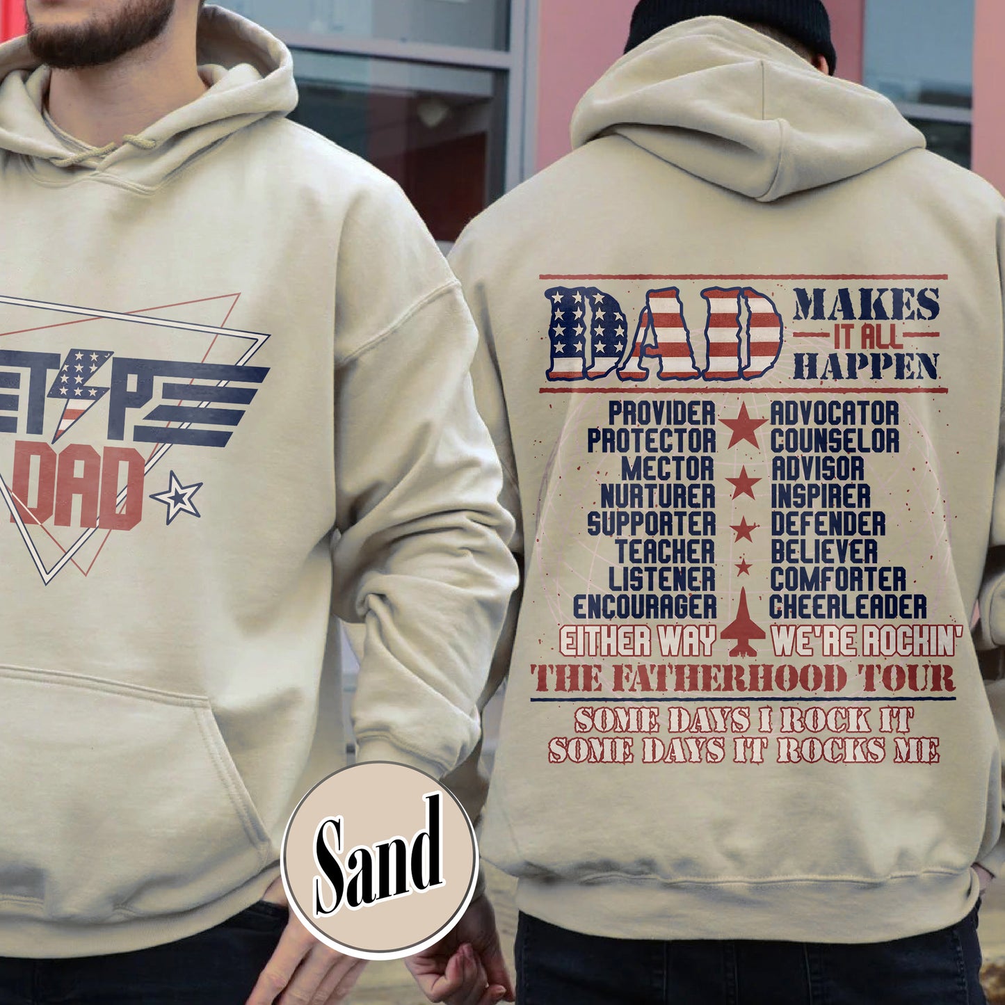 Top Dad Hoodie, Father's Day Hoodie, Funny Father Hoodie, New Dad Hoodie, Best Dad, Number One Dad Hoodie, Custom Top Dad Hoodie
