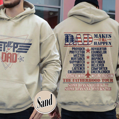 Top Dad Hoodie, Father's Day Hoodie, Funny Father Hoodie, New Dad Hoodie, Best Dad, Number One Dad Hoodie, Custom Top Dad Hoodie