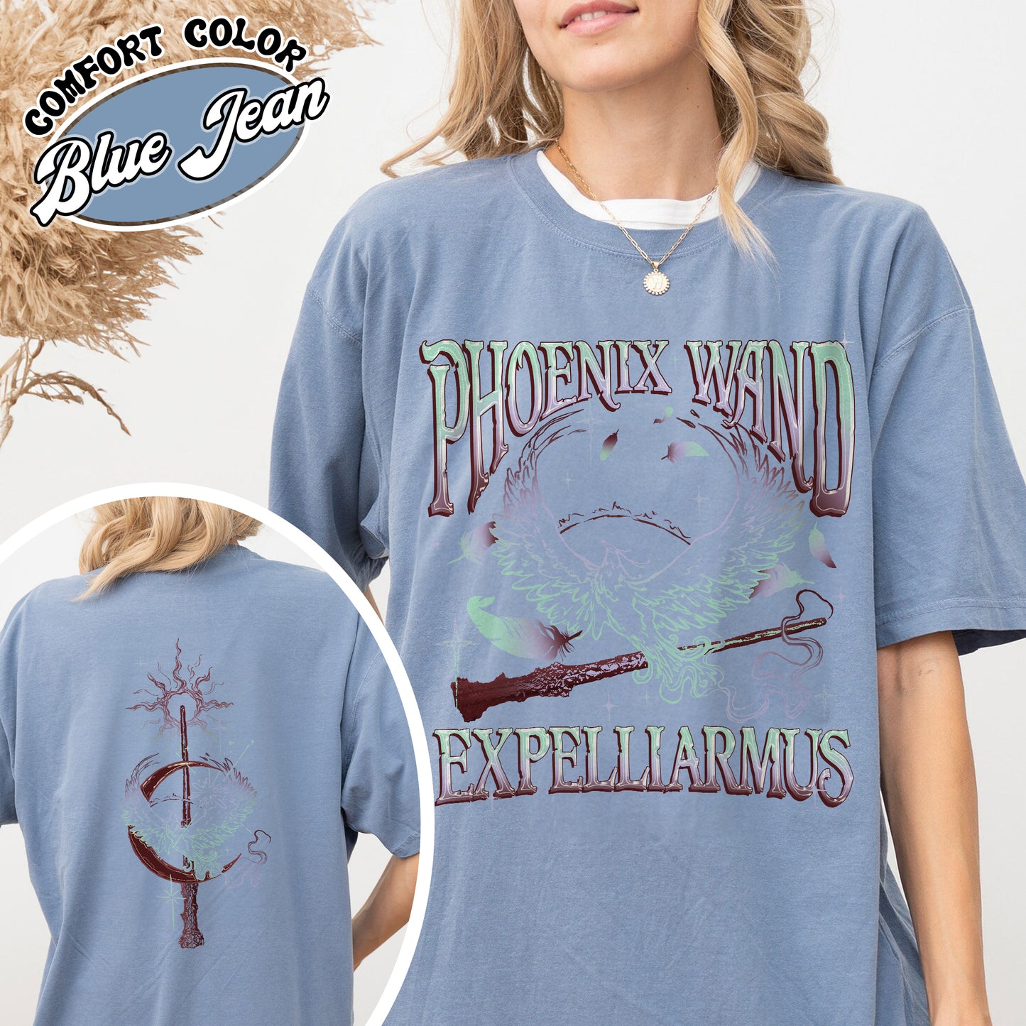 Magic Wand Comfort Colors Shirt, Magical Adventure Apparel, Bookish Wizard Shirt, Universal Fan T-shirt, Wizard School Fandom Shirt