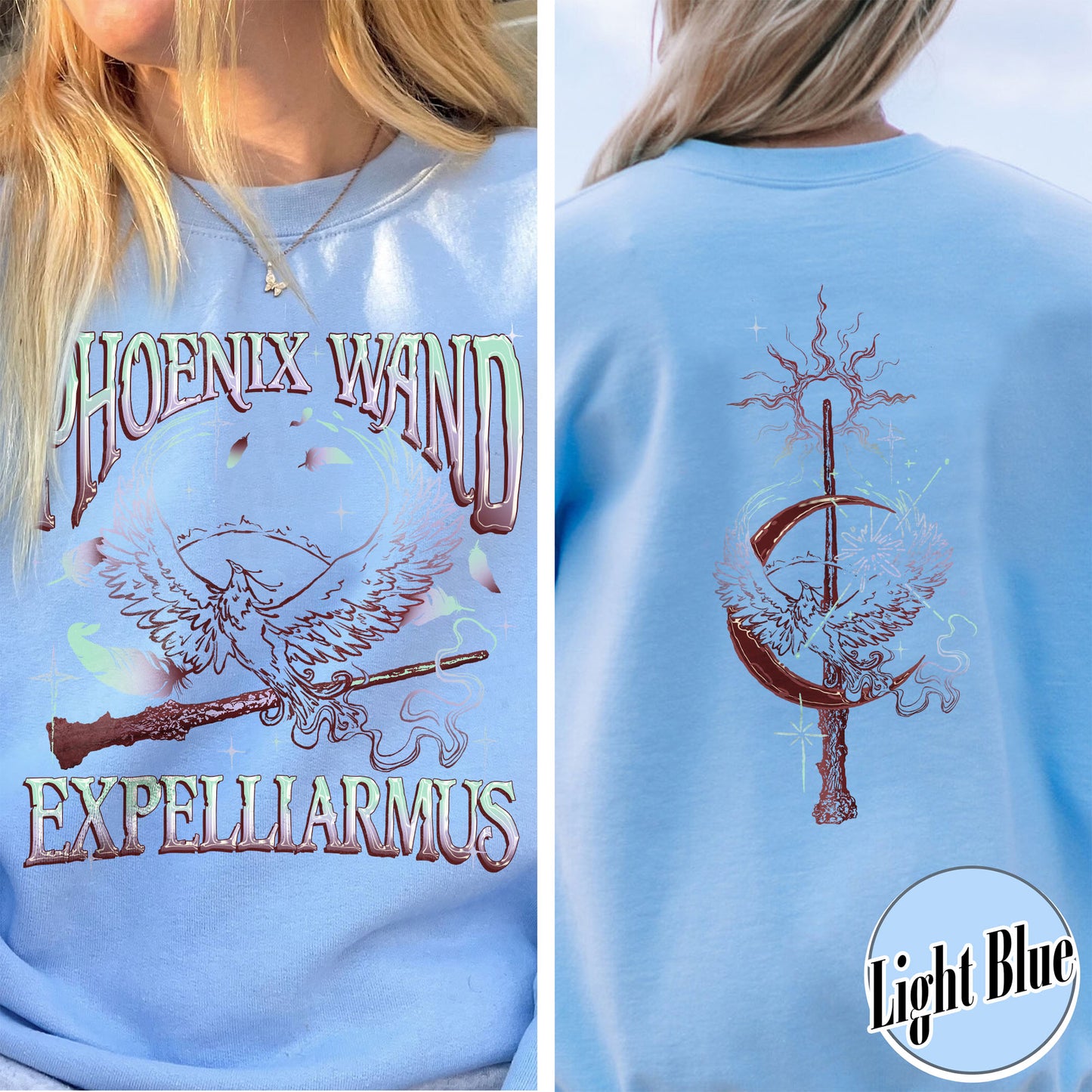 Magic Wand Sweatshirt, Magical Adventure Apparel, Bookish Wizard Sweatshirt, Wizard School Fandom, Wizard Book Shop Sweatshirt