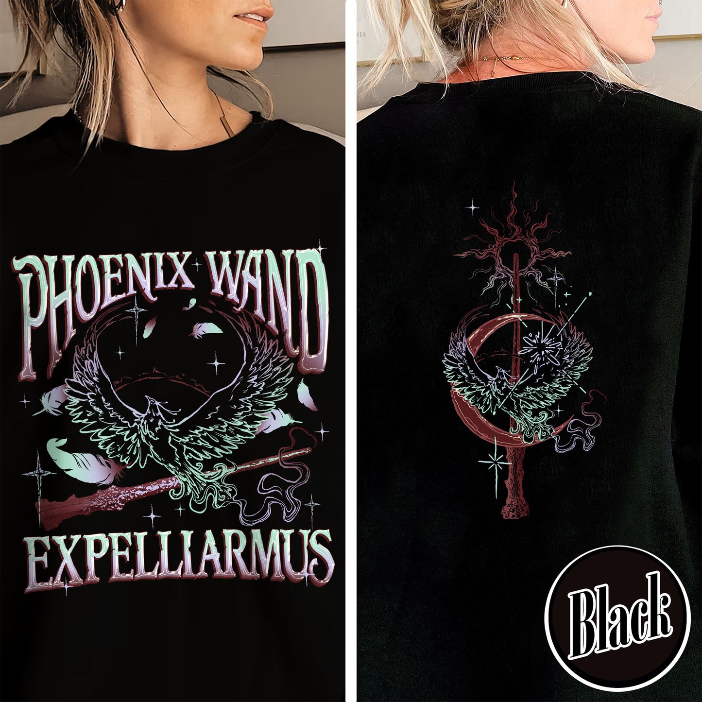 Magic Wand Sweatshirt, Magical Adventure Apparel, Bookish Wizard Sweatshirt, Wizard School Fandom, Wizard Book Shop Sweatshirt