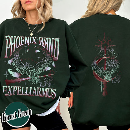 Magic Wand Sweatshirt, Magical Adventure Apparel, Bookish Wizard Sweatshirt, Wizard School Fandom, Wizard Book Shop Sweatshirt