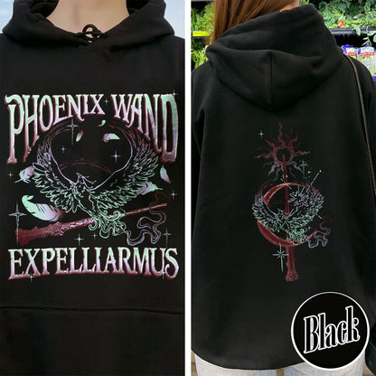 Magic Wand Hoodie, Magical Adventure Apparel, Bookish Wizard Hoodie,Wizard School Fandom, Wizard Book Shop Hoodie