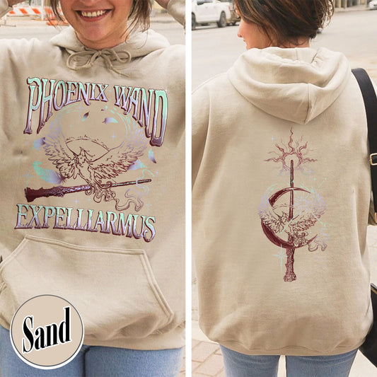 Magic Wand Hoodie, Magical Adventure Apparel, Bookish Wizard Hoodie,Wizard School Fandom, Wizard Book Shop Hoodie
