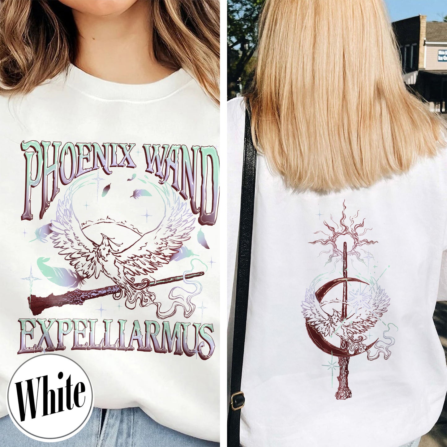 Magic Wand Sweatshirt, Magical Adventure Apparel, Bookish Wizard Sweatshirt, Wizard School Fandom, Wizard Book Shop Sweatshirt