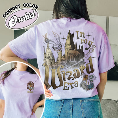 Custom Wizard Houses Shirt, Wizard School House Shirt, Wizard House Shirt, HP Shirt, Fantasy Wizard Shirt, in My Wizard Era Shirt, Wizard Era