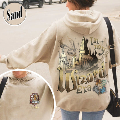 Harry Potter Hoodie, Custom Wizard Houses Hoodie, Wizard School House Hoodie, Fantasy Wizard Hoodie