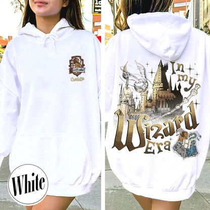 Harry Potter Hoodie, Custom Wizard Houses Hoodie, Wizard School House Hoodie, Fantasy Wizard Hoodie