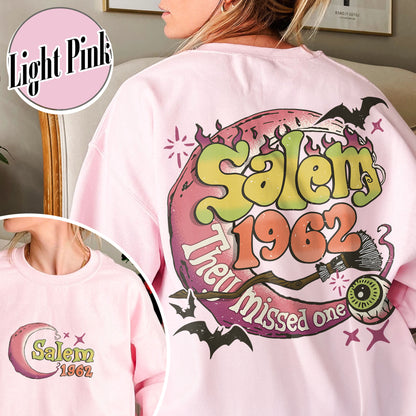 Halloween Sweatshirt, Salem 1692 Sweatshirt, Spooky Sweatshirt, Salem Witches Sweatshirt, Witch Sweatshirt