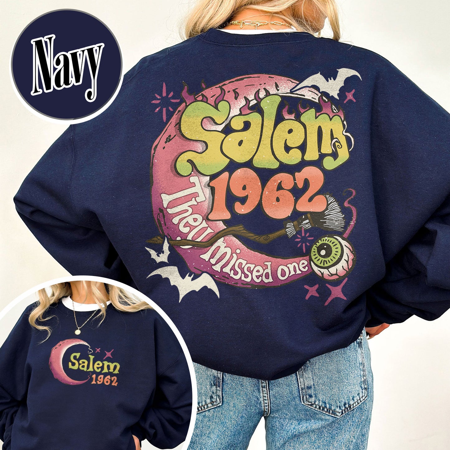 Halloween Sweatshirt, Salem 1692 Sweatshirt, Spooky Sweatshirt, Salem Witches Sweatshirt, Witch Sweatshirt