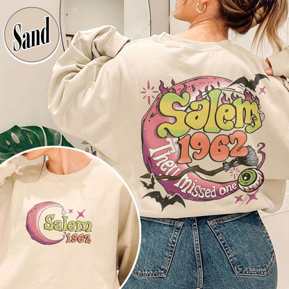 Halloween Sweatshirt, Salem 1692 Sweatshirt, Spooky Sweatshirt, Salem Witches Sweatshirt, Witch Sweatshirt