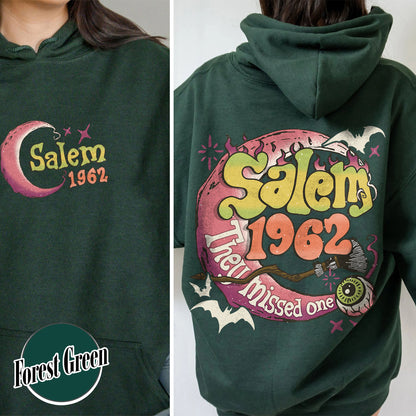 Halloween Hoodie, Salem 1692 Hoodie, Spooky Hoodie, Salem Witches Hoodie, Witch Hoodie