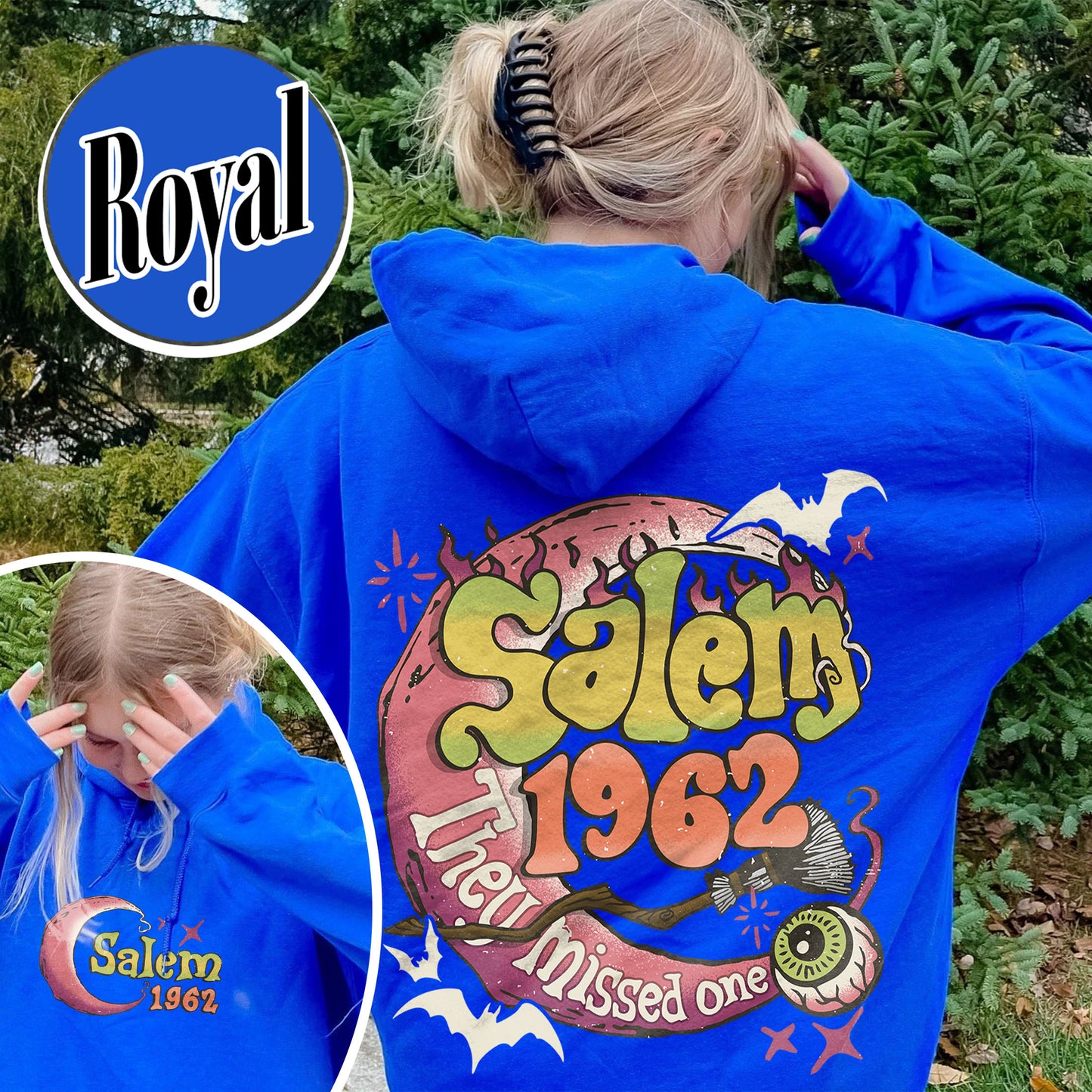 Halloween Hoodie, Salem 1692 Hoodie, Spooky Hoodie, Salem Witches Hoodie, Witch Hoodie