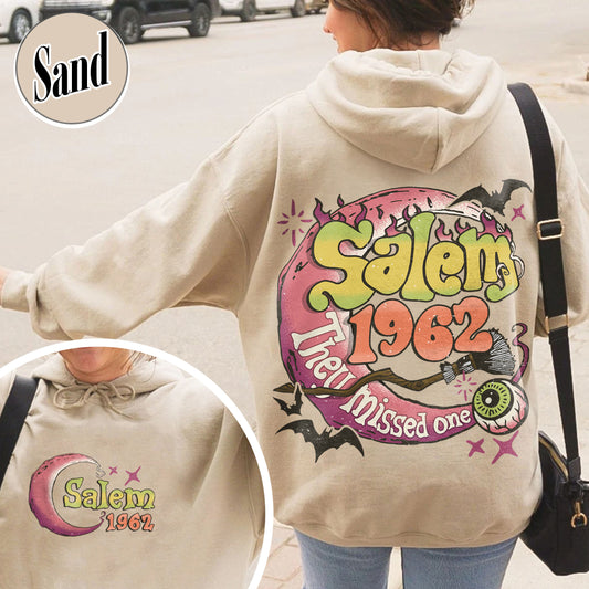 Halloween Hoodie, Salem 1692 Hoodie, Spooky Hoodie, Salem Witches Hoodie, Witch Hoodie