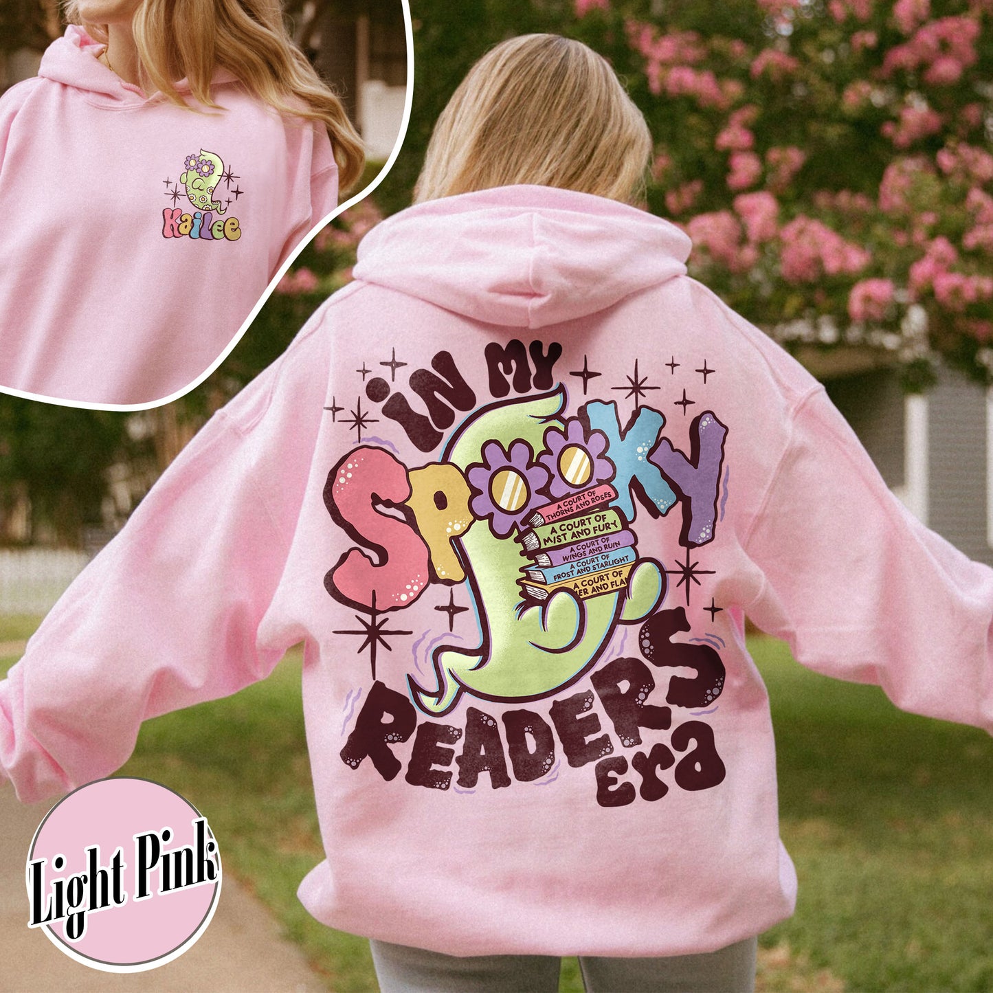 Bookish Hoodie, in My Spooky Reader Era Hoodie, Halloween Hoodie, Funny Reader Book Addict Hoodie