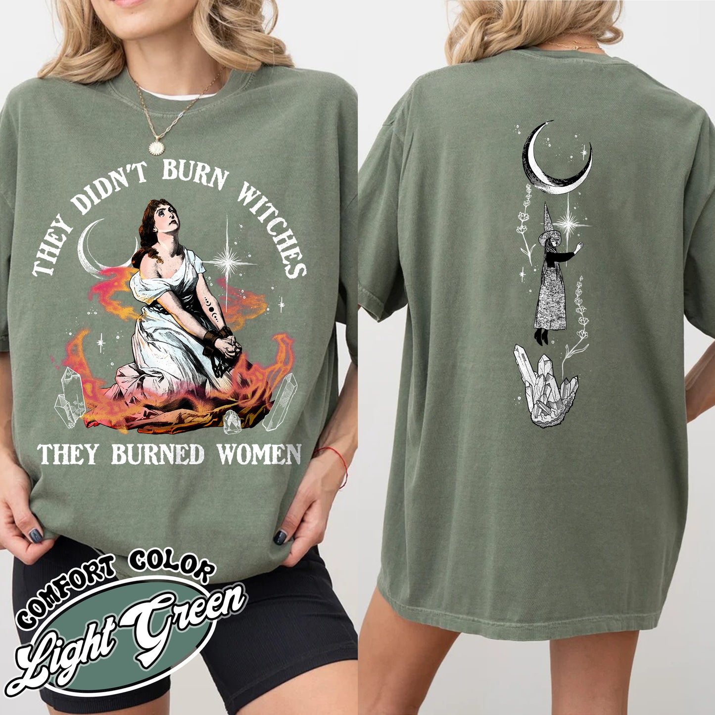 They Didn’t Burn Witches They Burned Women Shirt, Girls Will Be Girls They Didn’t Burn Witches, Funny Witch Shirt, Halloween Women Shirt