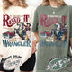 Bookish Comfort Color Shirt, Book Wrangler Shirt, Western Cowboy Shirt, Country Bookish Tee