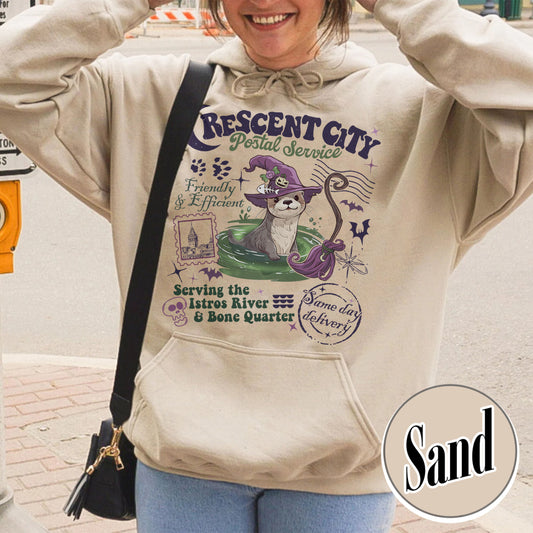 Bookish Hoodie, Crescent City Postal Service Hoodie, Read More Books Halloween Hoodie, SJM Merch