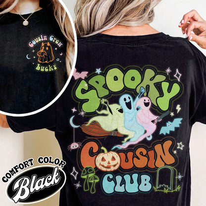 Custom Cousin Crew Shirt, Spooky Cousin Club Shirt, Custom Cousin Halloween Crew, Cousin Crew Youth Shirt, Personalized Cousin Crew Kids Shirt