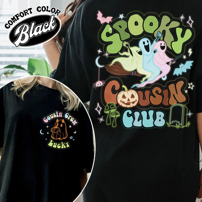 Custom Cousin Crew Shirt, Spooky Cousin Club Shirt, Custom Cousin Halloween Crew, Cousin Crew Youth Shirt, Personalized Cousin Crew Kids Shirt