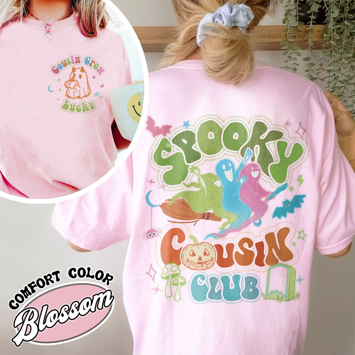 Custom Cousin Crew Shirt, Spooky Cousin Club Shirt, Custom Cousin Halloween Crew, Cousin Crew Youth Shirt, Personalized Cousin Crew Kids Shirt